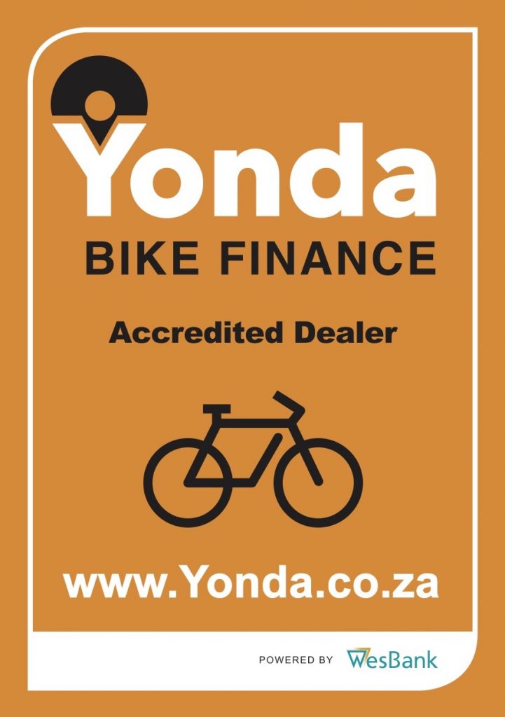 Cycle World Bloemfontein has you covered with financing options from Yonda